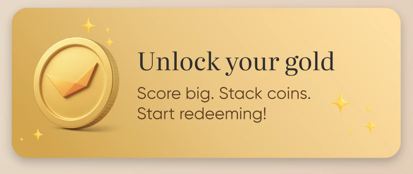 Unlock your gold card