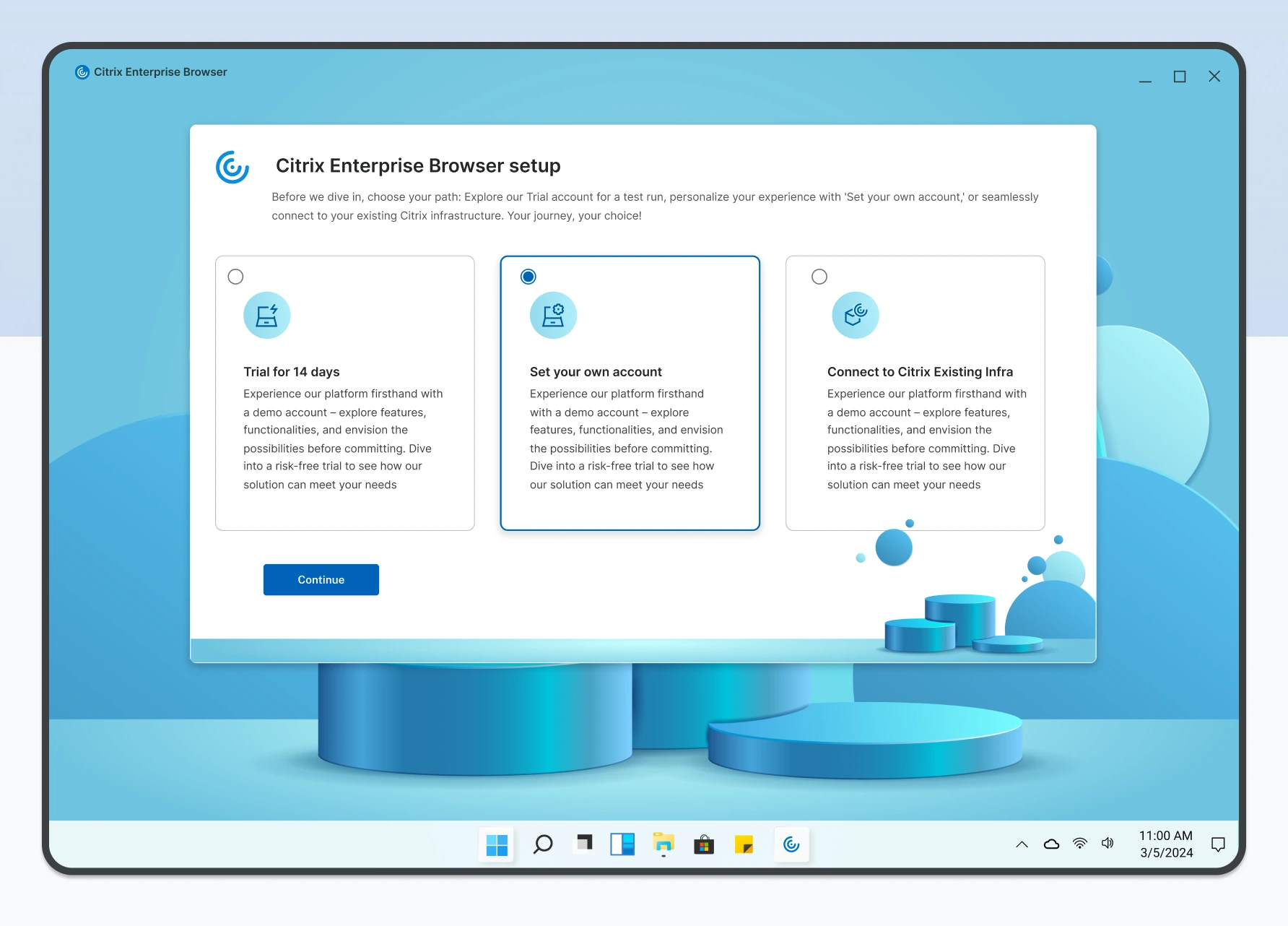 Citrix Enterprise Browser setup