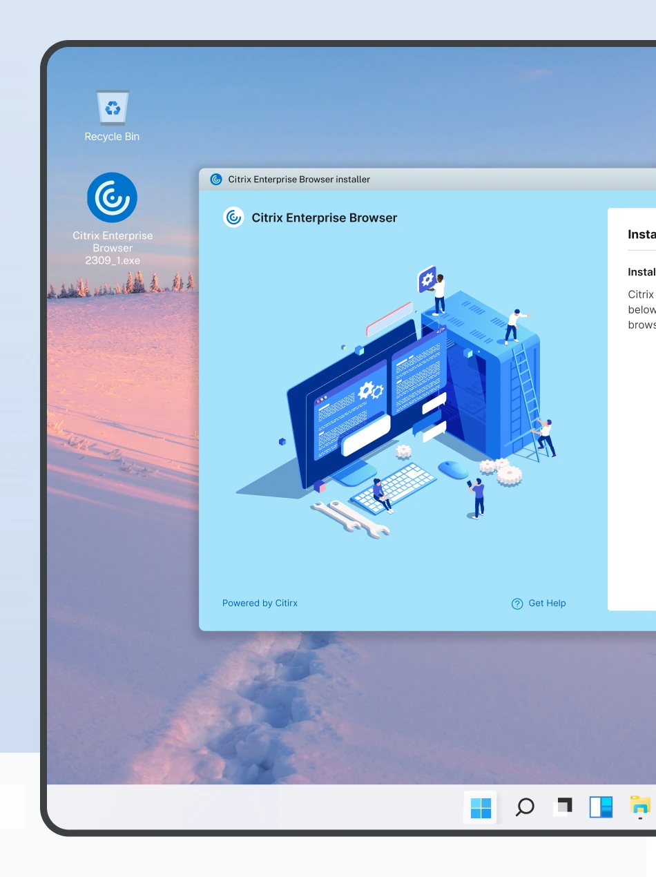 Citrix Enterprise Browser install