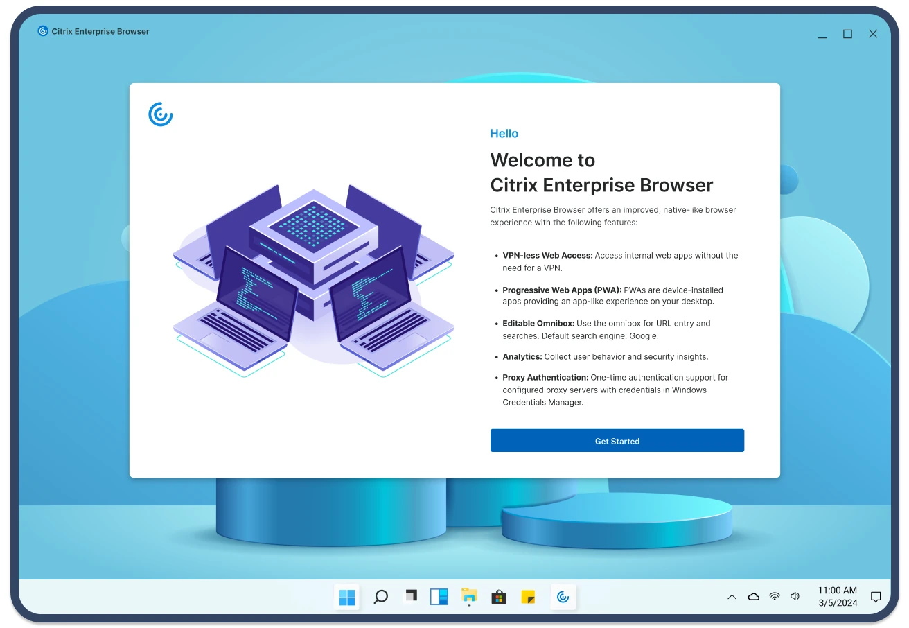 Welcome to Citrix Enterprise Browser